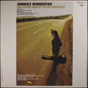 All I ever meant to do was sing